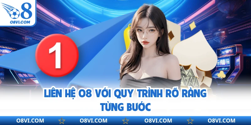 Liên hệ O8 với quy trình rõ ràng từng bước